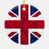 イギリスの旗のオーナメント セラミックオーナメント (裏面)