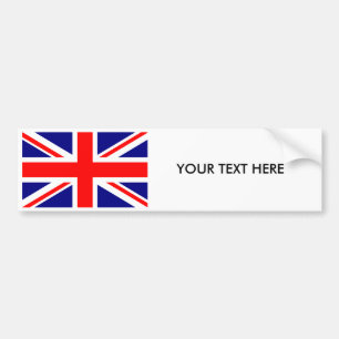 イギリスの旗のバンパーステッカー バンパーステッカー