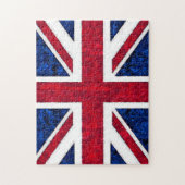 イギリスの旗のパズル ジグソーパズル (縦)