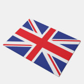 イギリスの旗の図解入りの、写真付きのな版 ドアマット (アングル)