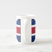イギリスの旗の専門のマグ ボーンチャイナマグカップ (裏面)