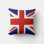 イギリスの旗の英国国旗の両面の枕 クッション (正面)