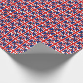 イギリスの旗の蜜蜂の巣の包装紙 ラッピングペーパー (角)