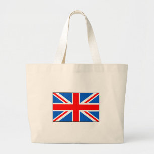 イギリスの旗のTシャツおよびギフト ラージトートバッグ