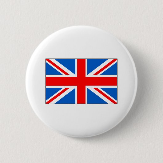 イギリスの旗のTシャツおよびギフト 缶バッジ (正面)
