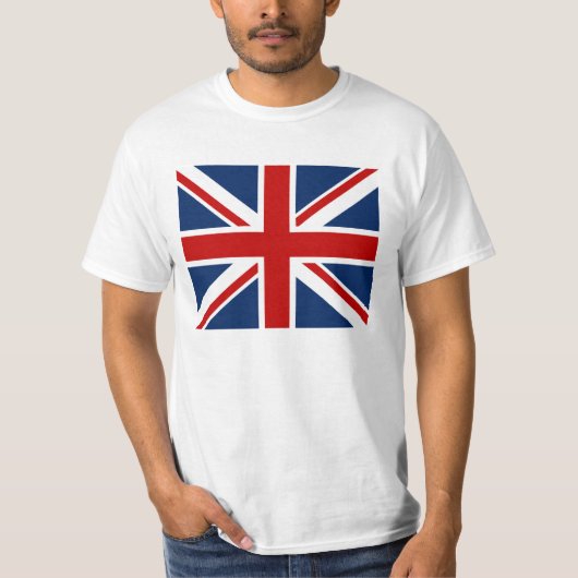 イギリスの旗のTシャツ Tシャツ (正面)