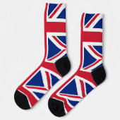 イギリスの旗を持つ男性クルー統一されたソックス ソックス (左)