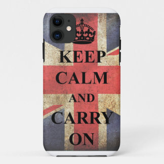 イギリスの旗を続けていくために穏やか保って下さい iPhone 11 ケース