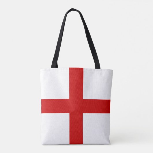 イギリスの旗ボタン トートバッグ (裏面)