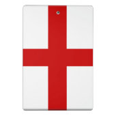 イギリスの旗ボタン ミニクリップボード (裏面)