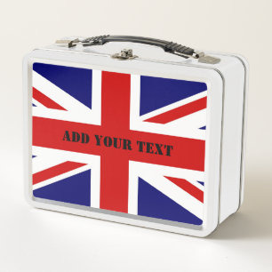 イギリスの旗英国国旗 メタルランチボックス