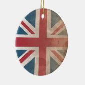 イギリスの旗、(イギリス、イギリスまたはイギリス) セラミックオーナメント (右)