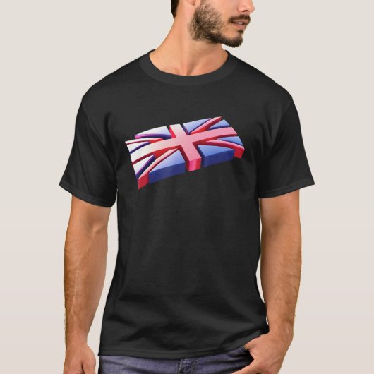 イギリスの旗 イングランド UK イギリス ユニオンジャック Tシャツ (正面)