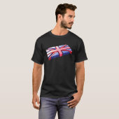 イギリスの旗 イングランド UK イギリス ユニオンジャック Tシャツ (正面フル)