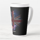 イギリスの旗 カフェラテマグ (右アングル)