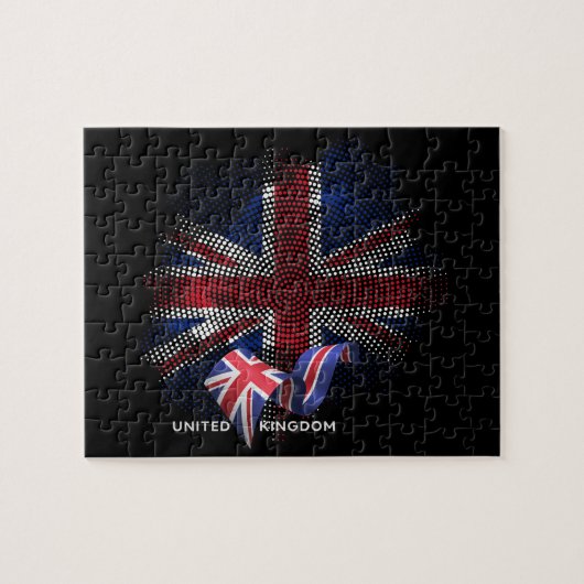 イギリスの旗 ジグソーパズル (横)