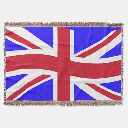 イギリスの旗 スローブランケット (正面)