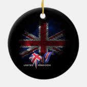 イギリスの旗 セラミックオーナメント (裏面)