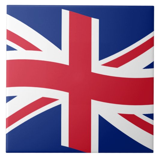 イギリスの旗 タイル (正面)