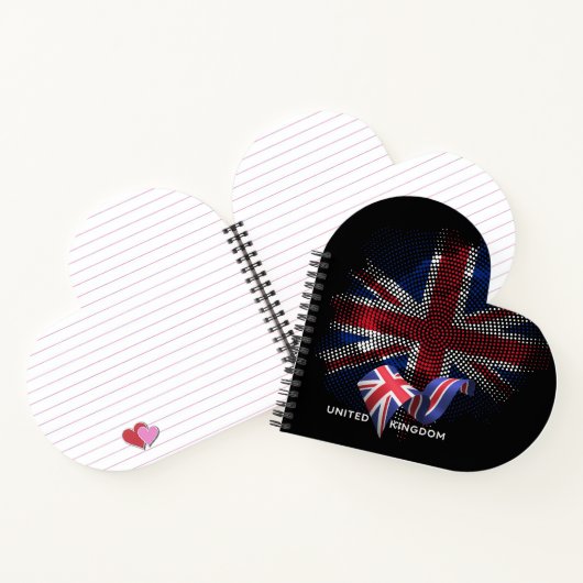 イギリスの旗 ノートブック (内部)