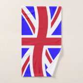 イギリスの旗 バスタオルセット (ハンドタオル)