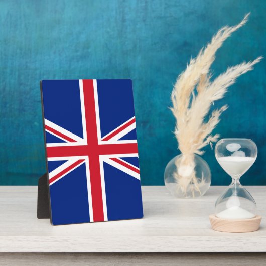 イギリスの旗 フォトプラーク (側面)