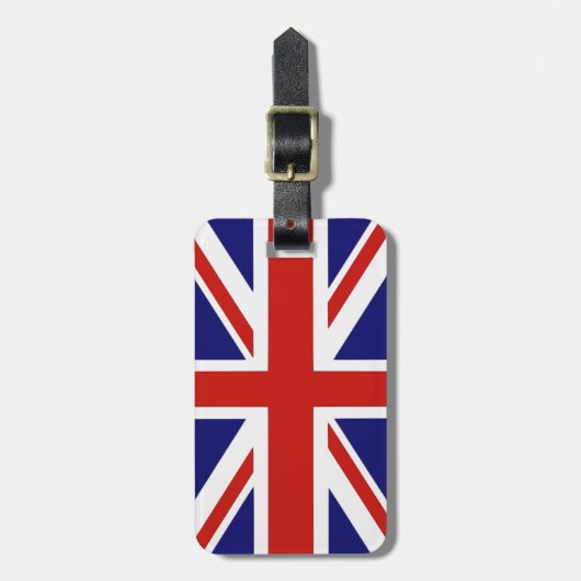 イギリスの旗 ラゲッジタグ (正面縦)