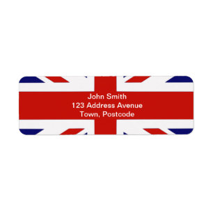イギリスの旗 ラベル