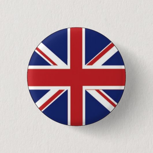 イギリスの旗 缶バッジ (正面)