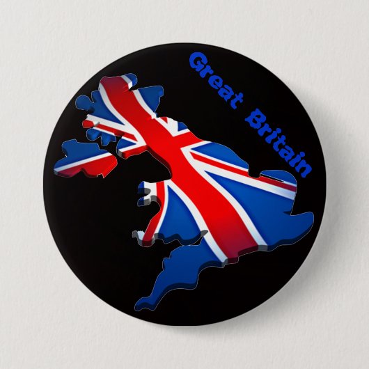 イギリスの旗 缶バッジ (正面)