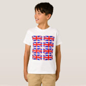 イギリスの旗 Tシャツ (正面フル)