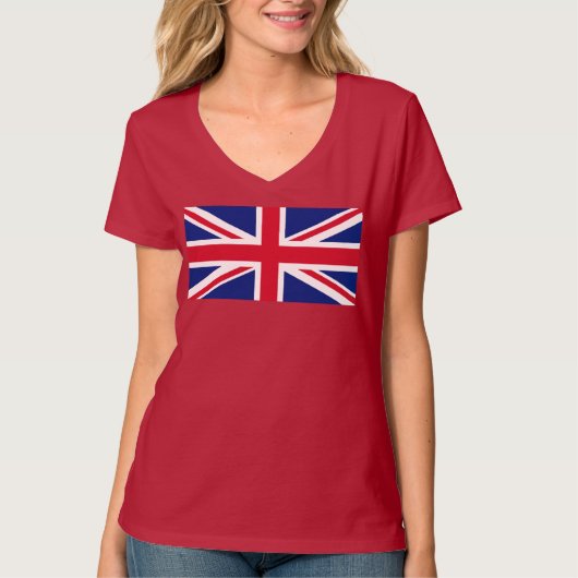 イギリスの旗 Tシャツ (正面)