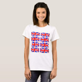 イギリスの旗 Tシャツ (正面フル)