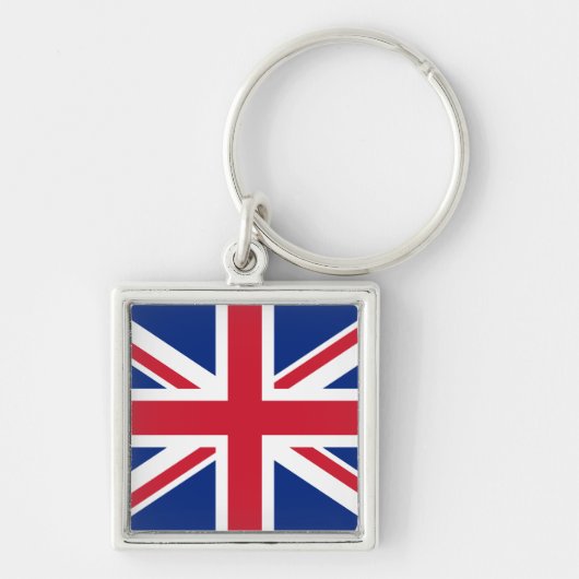 イギリスの旗Keychain キーホルダー (正面)