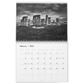 イギリスの景色 カレンダー (2月 2026)