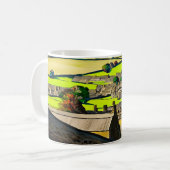 イギリスの村の情景コーヒーマグ コーヒーマグカップ (正面左)