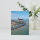 イギリスの海岸に火を放つ。 ポストカード (スタンド正面)