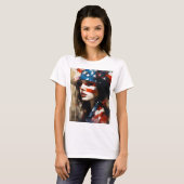 イギリスの独立系女性Tシャツ Tシャツ (正面フル)