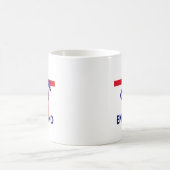 イギリスの王室のな標準およびセントジョージの十字 コーヒーマグカップ (中央)