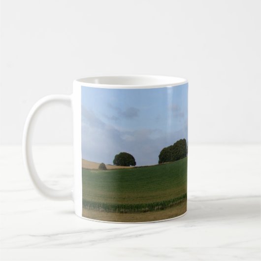イギリスの田舎のマグカップ コーヒーマグカップ (左)