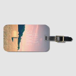 イギリスの田舎の夏の至福 ラゲッジタグ