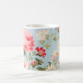 イギリスの田舎フラワーガーデン コーヒーマグカップ (中央)