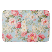イギリスの田舎フラワーガーデン バスマット (正面)