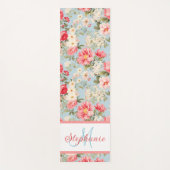 イギリスの田舎フラワーガーデン ヨガマット (正面)