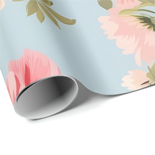 イギリスの田舎フラワーガーデン ラッピングペーパー (ロールコーナー)