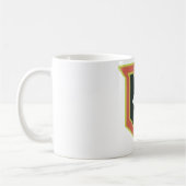 イギリスの監視の部分 コーヒーマグカップ (左)