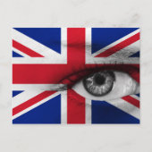 イギリスの目 ポストカード (正面)