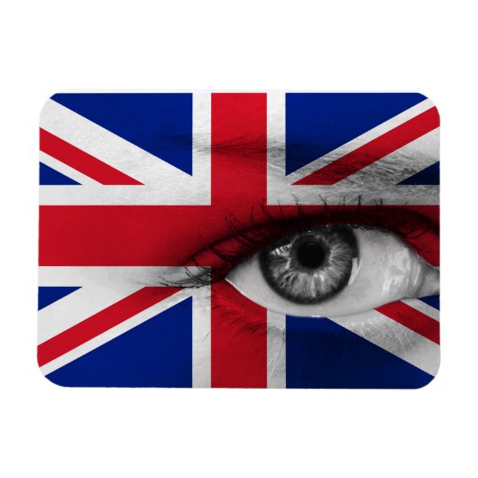 イギリスの目 マグネット (横)