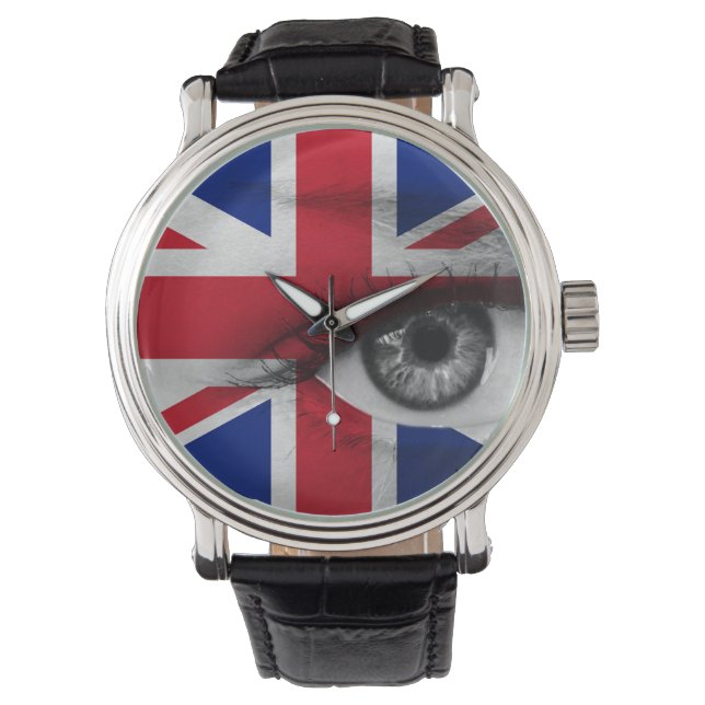 イギリスの目 腕時計 (正面)