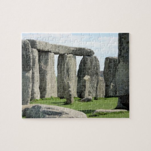 イギリスの神秘的なStonehenge ジグソーパズル (横)